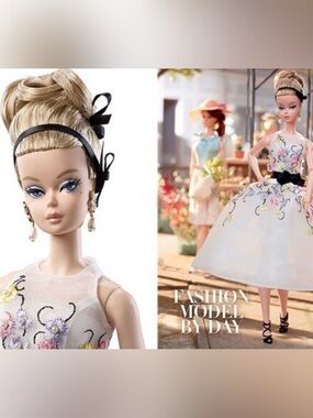 NWT Barbie Fashion Model Collection BFMC Silkstone Classic Cocktail dress Doll